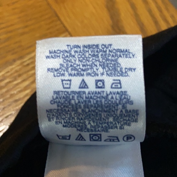 Lands End Black Pull On Pants 18 - Picture 10 of 10